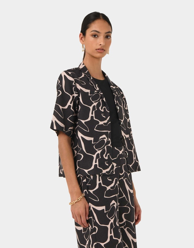 Forcast - Pip Linen Blended Shirt