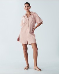 ST MRLO - Sandra Denim Playsuit