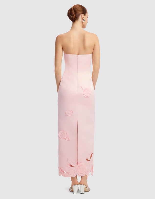 LEO LIN - Rayna Applique Bustier Maxi Dress