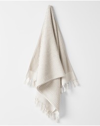 Aura Home - Paros Rib Bath Towel Set