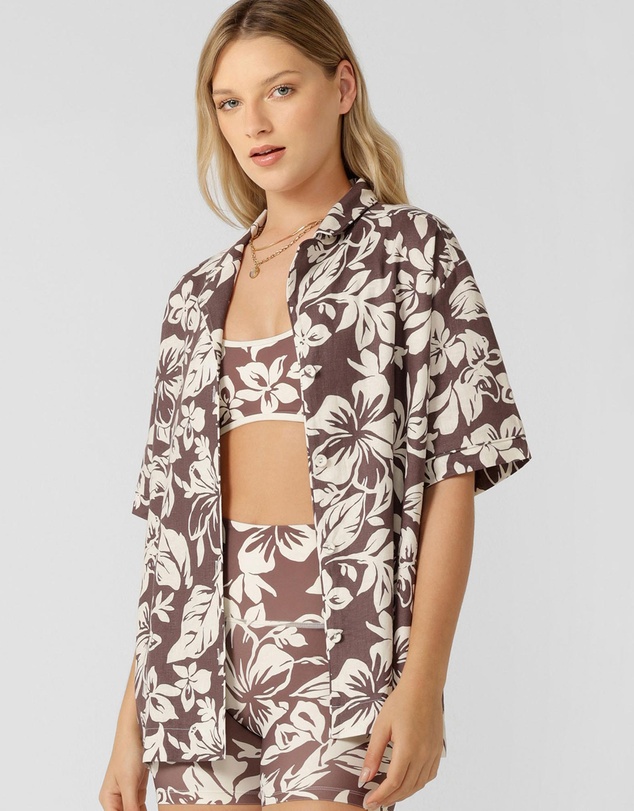 Lorna Jane - Hibiscus Weekend Shirt