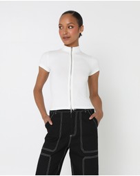 BY.DYLN - Sydney Zip Top