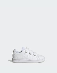 adidas Sportswear - Advantage Court Lifestyle Hook-and-Loop Shoes Kids