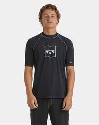 Billabong - Mens Boxed Arch Short Sleeve Rash Vest