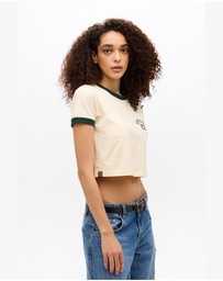 Superdry - Athletic Essentials Ringer Slim Fit Tee