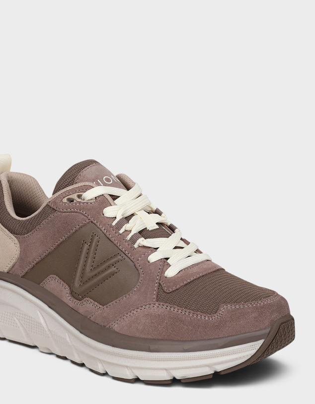 Vionic - Walk Max Skyline Mesh Sneaker - Milk Chocolate