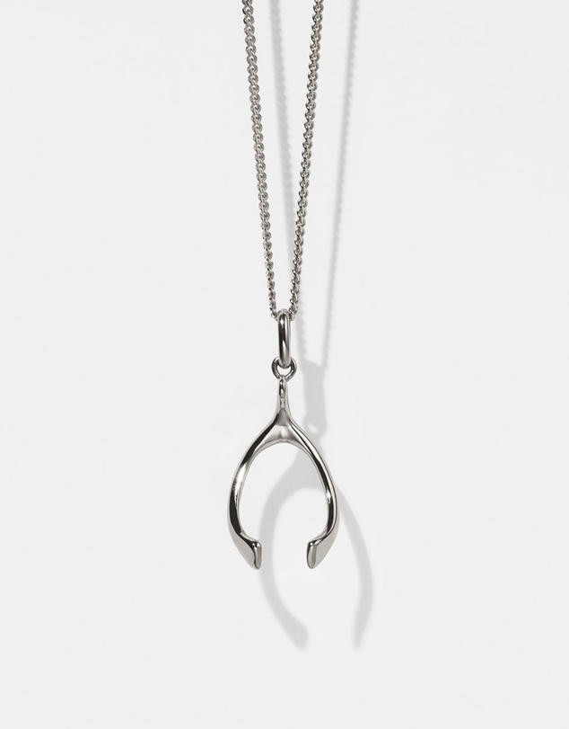 Meadowlark - Wishbone Charm Necklace