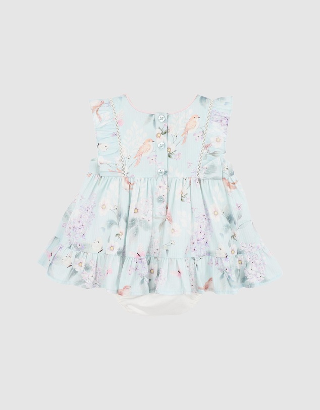 Bebe by Minihaha - Madelyn Print Overlay Dress - Babies