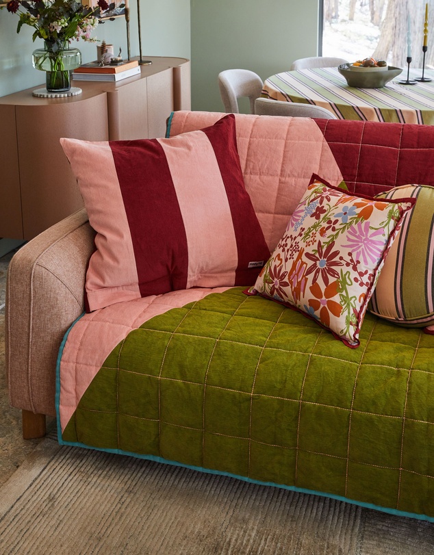 Mosey Me - Winter Garden Square Cushion Cover