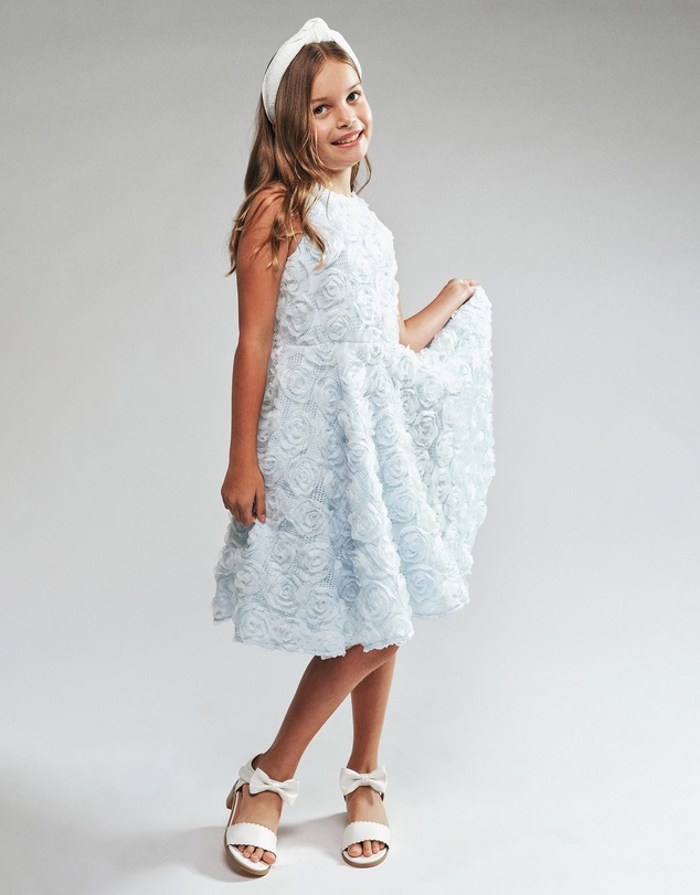 Bardot Junior - Emily Rosette Dress - Kids-Teens