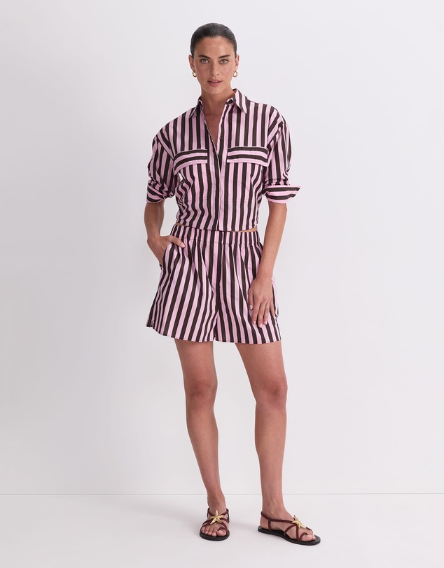 Sportscraft - Tara Stripe Cotton Short