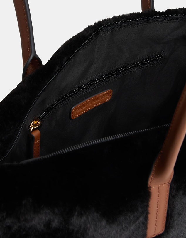 Tommy Hilfiger - Popette Micro Tote Faux Fur