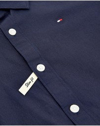 Tommy Hilfiger - Solid Poplin Shirt - Teens