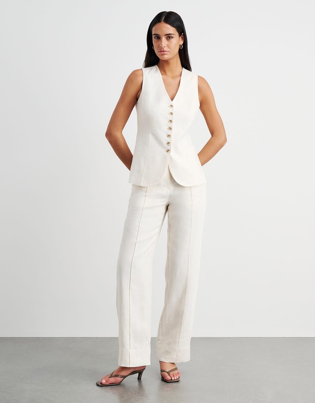 Jag - Kayla Linen Vest