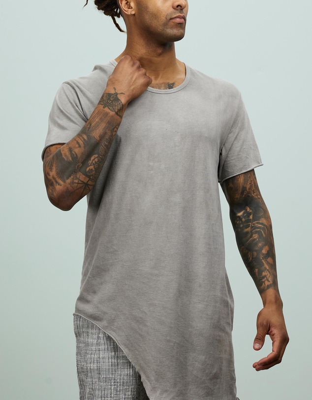 Surrounded By Ghosts - The Coltan Cotton Asymmetrical Tail T-Shirt