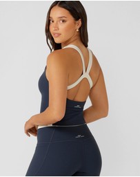 Lorna Jane - Siren Luxe Rib Bra Tank Combo