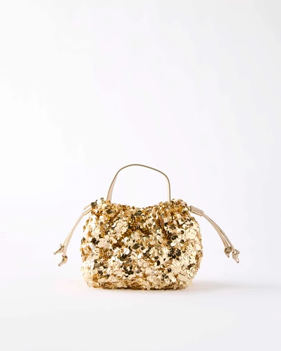 Cotton On Kids - Sequin Scrunch Bag