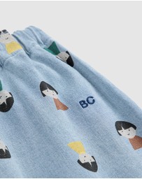 Bobo Choses - Game Pawns All Over Light Denim Pants - Babies