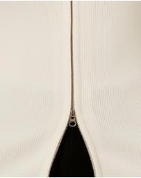 Tussah - Paris Ribbed Knit Zip Top