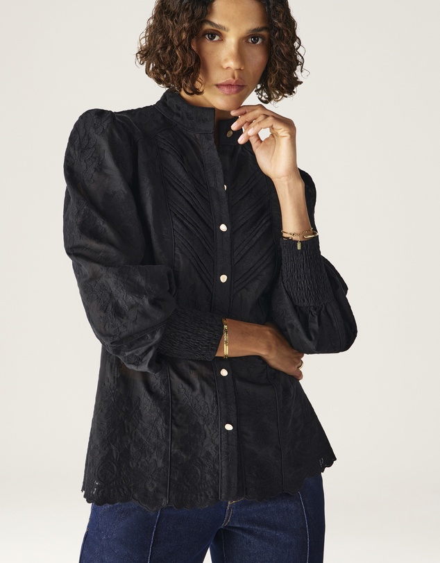 MOS The Label - Edith Lace Blouse