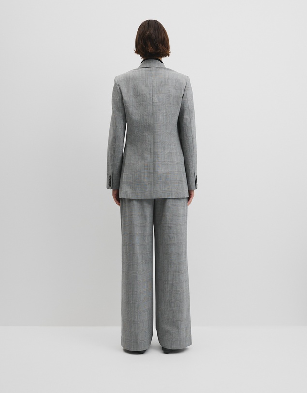 Country Road - Glen Check Double Breasted Blazer