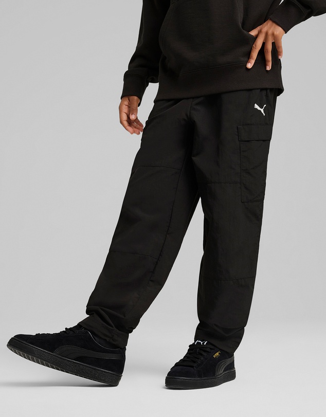 Puma - WARDROBE ESS Relaxed Woven Cargo Pants - Boys