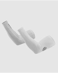 SKINS - SKINS Compression Unisex Series-1 Running/Football/Gym Arm Sleeve White