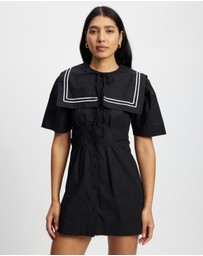 Damson Madder - Peppy Sailor Mini Dress