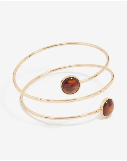 Lovisa - Gold Tiger Eye Arm Cuff