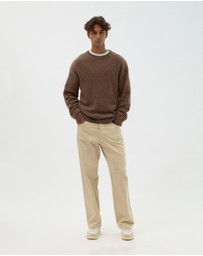 AERE - Wool Blend Relaxed Sweater
