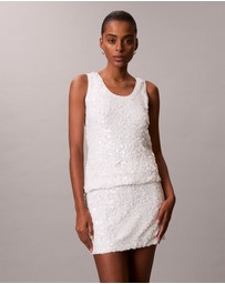 Calvin Klein Jeans - Sequin Mini Skirt