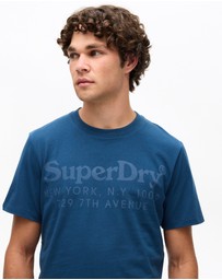 Superdry - Tonal Venue Logo Tee