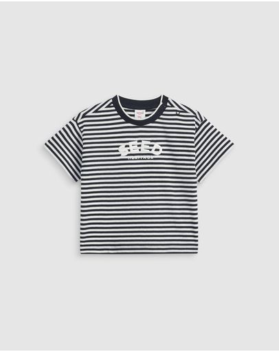 Midnight Blue Stripe