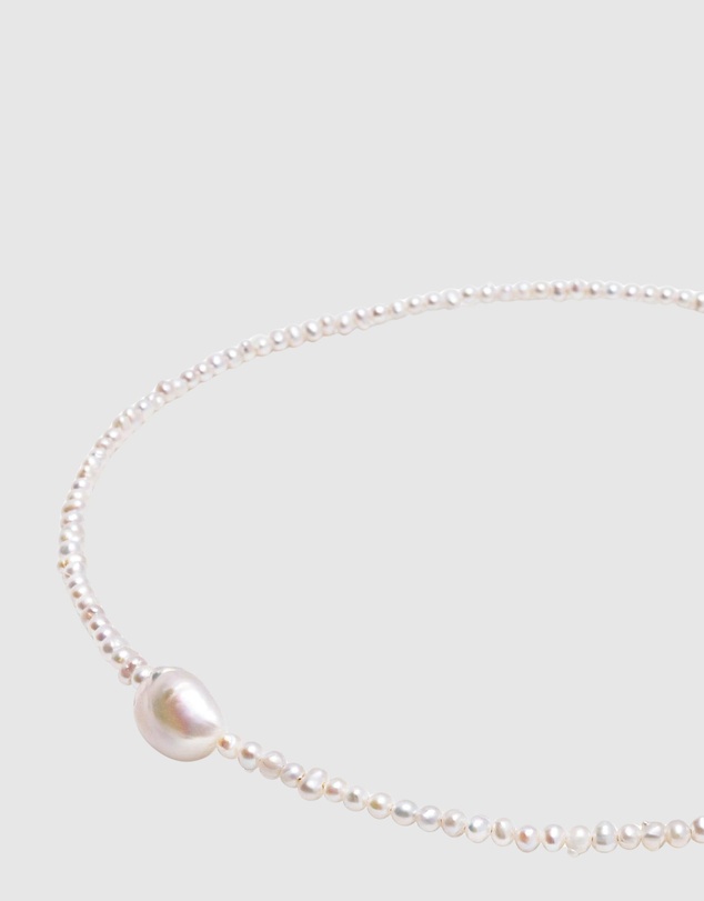 Nialaya Jewellery - Seed Pearl Choker