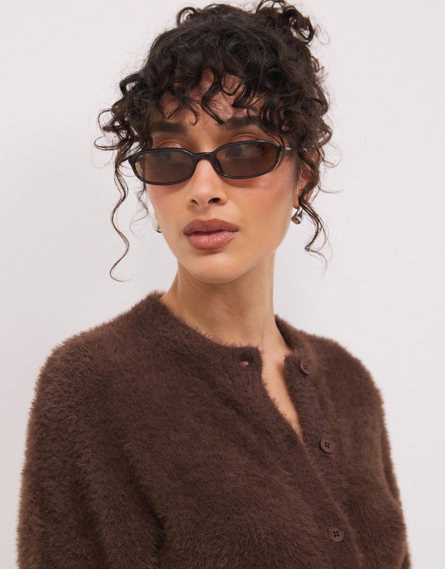 Calli - Rae Fluffy Knit Cardigan