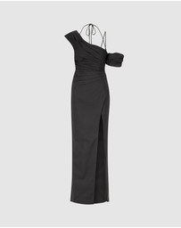 Shona Joy - Lani Asymmetrical Draped Maxi Dress