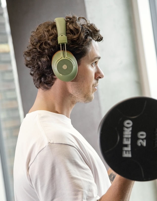 Kreafunk - Kreafunk Abeat Qi Bluetooth Headphones W/ Anc - Urban Green