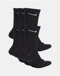 Nike - Nike Everyday Cushioned Crew Socks 6-Pack