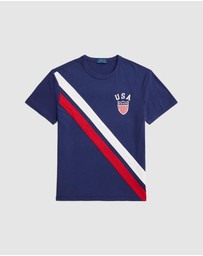 Polo Ralph Lauren - ICONIC EXCLUSIVE - Standard Fit Jersey Graphic T-Shirt