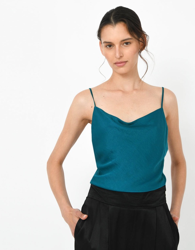Forcast - Isabel Cowl Neck Cami
