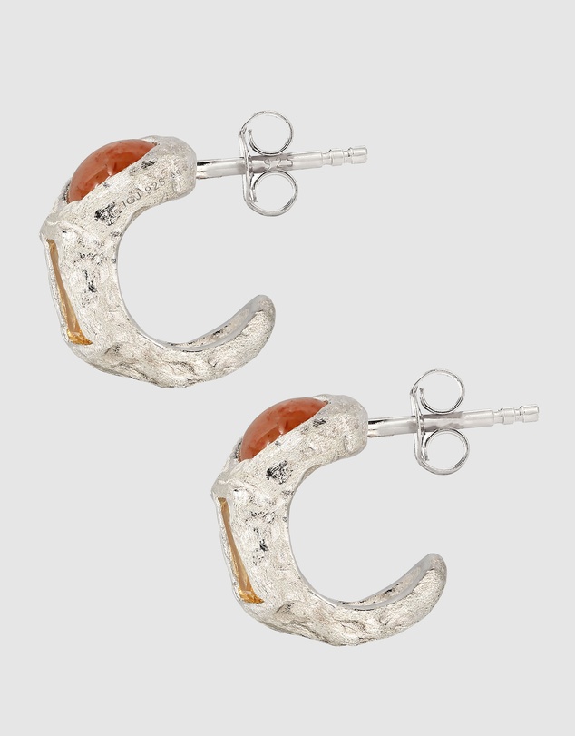 Haze & Glory - Citrine Hoops