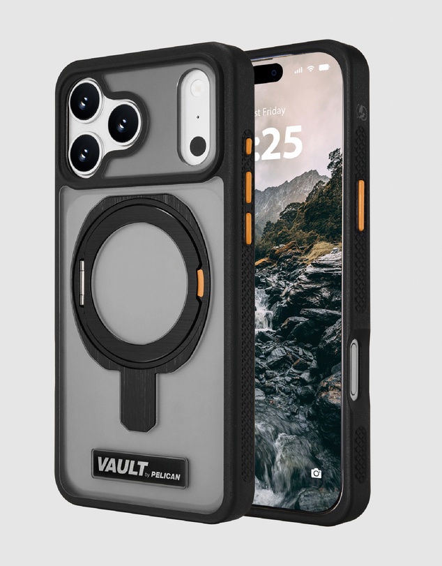 Pelican - Pelican Vault MagSafe Case with Stand for iPhone 18 Pro / 17 Pro