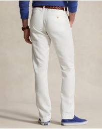 Polo Ralph Lauren - Straight Fit Linen-Cotton Pants
