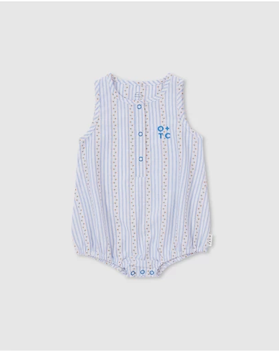 Olive & The Captain - Peaches Bubble Romper