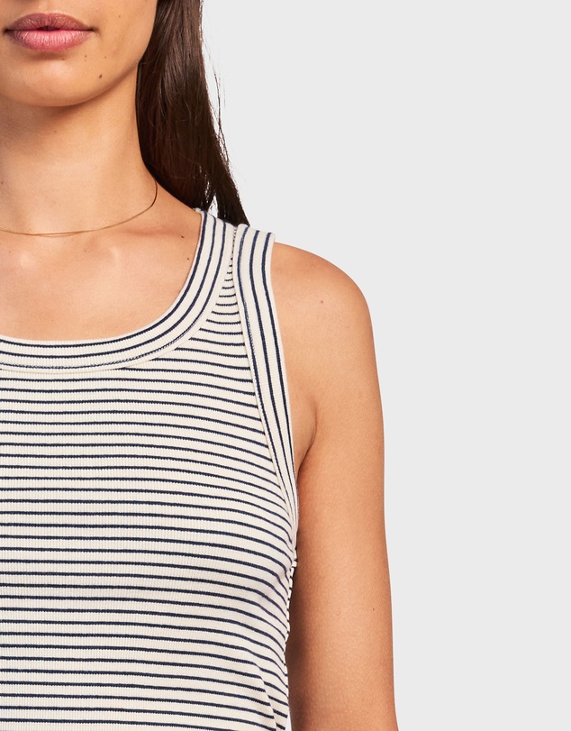 Academy Brand - Stripe Rib Tank
