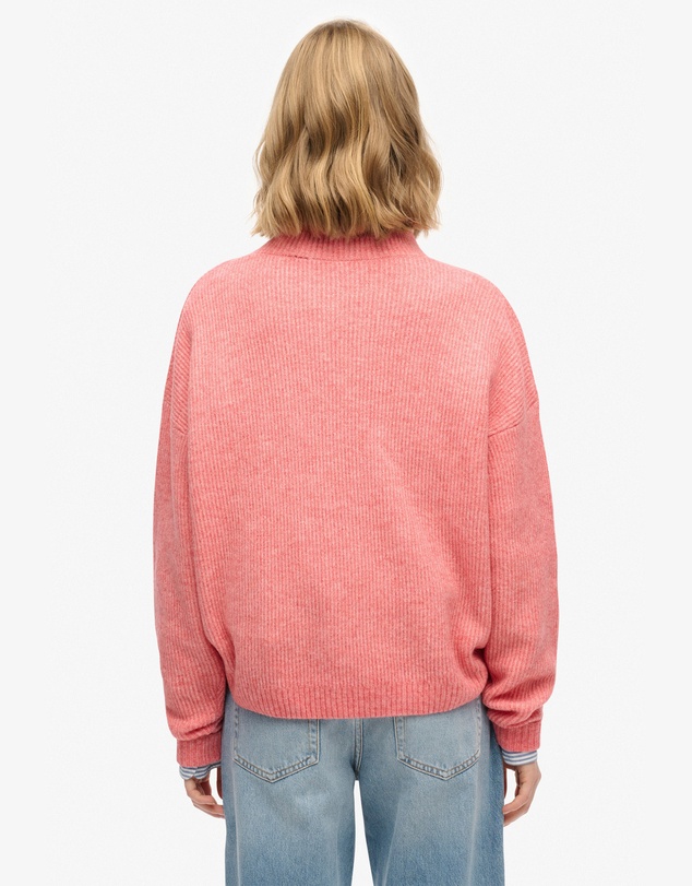 Superdry - Slouchy Mock Neck Jumper