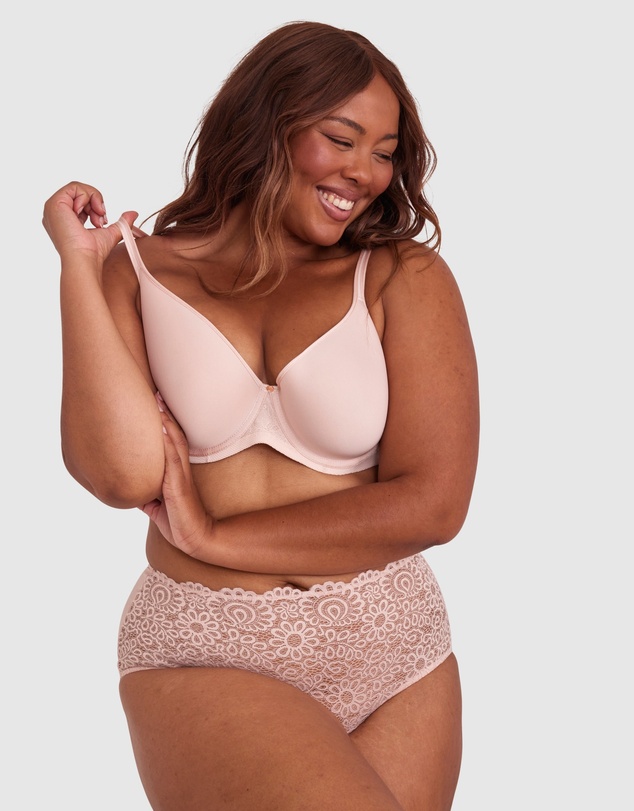 Bras N Things - Pure Body Full Cup Bra - Blush Pink