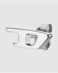Diesel - Steel Silver Tone Earring