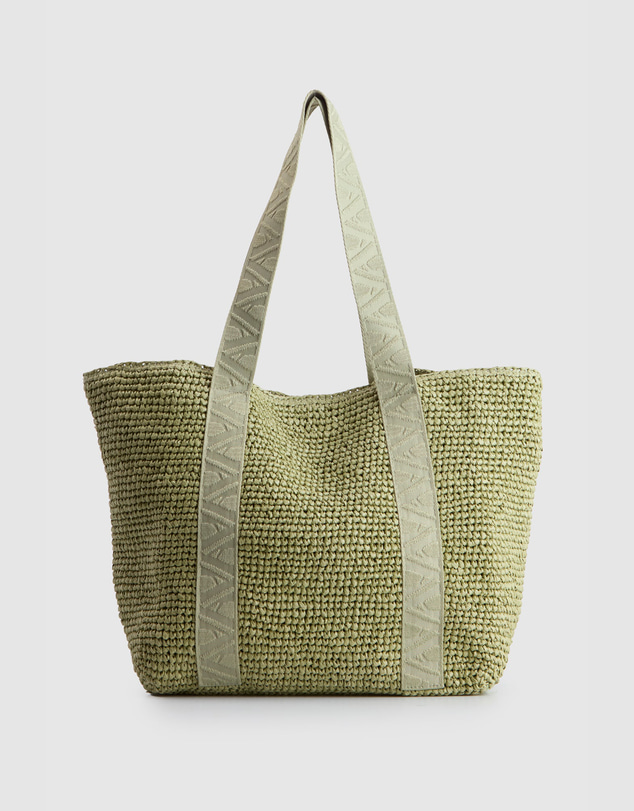AYA - Fallon Large Straw Tote Bag