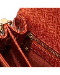 Pre-Loved by Azura Reborn - Pre-Loved Mini CC Quilted Caviar Messenger Single Flap